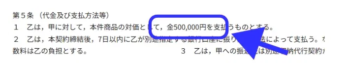 みおママ経由で案内される「PLAN-ONE」の特商法に記載された50万円の請求内容